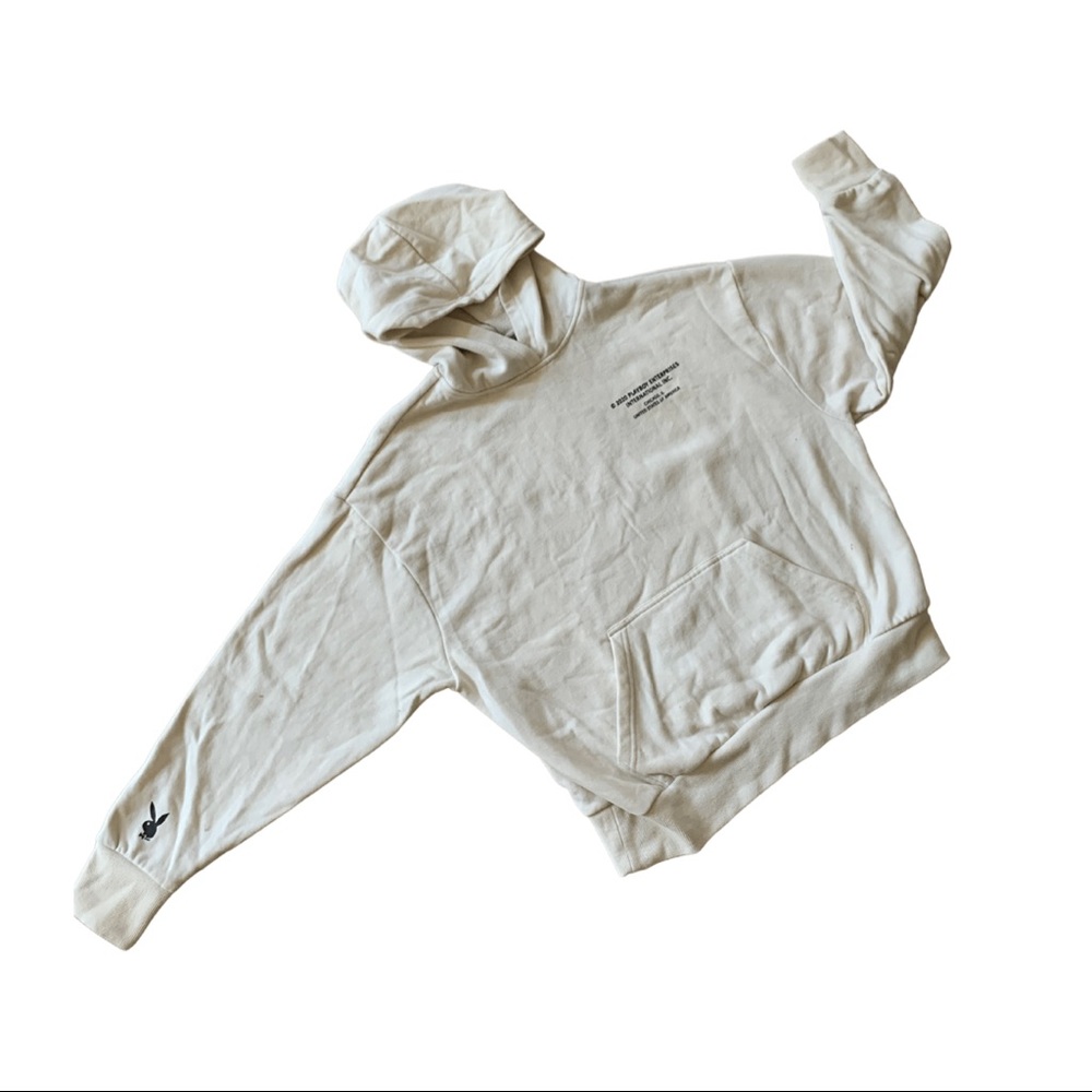 PLAYBOY CREAM HOODIE